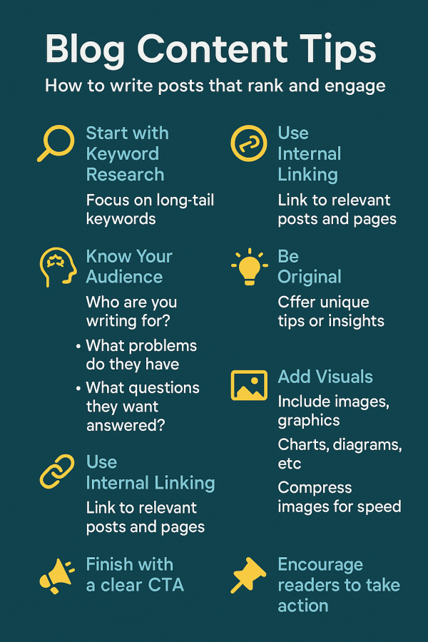 Blog Content Tips Blog Content Tips