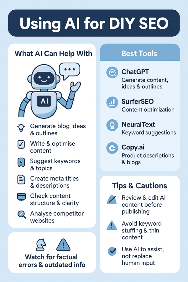 Using AI for DIY SEO Using AI for DIY SEO
