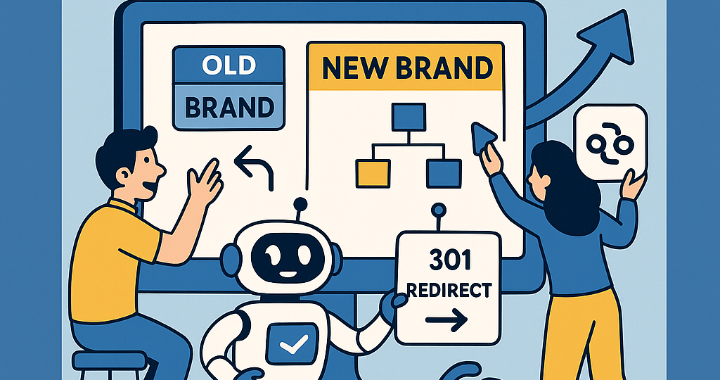 website rebrand SEO