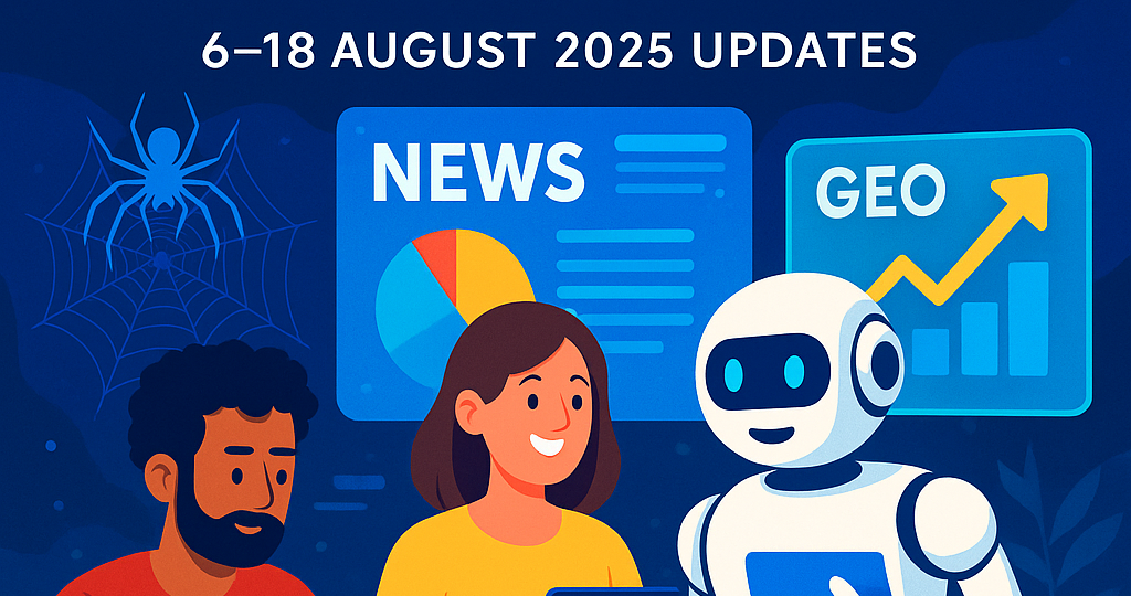 SEO & GEO news August 2025